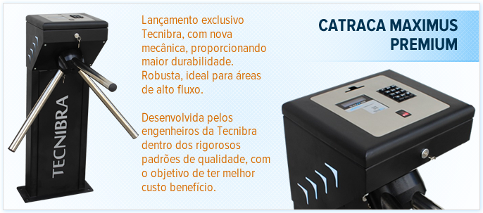 Catraca Maximus Premium HD 360 Catraca Maximus Premium HD 360