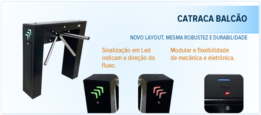 Catraca Balcão Catraca Balcão